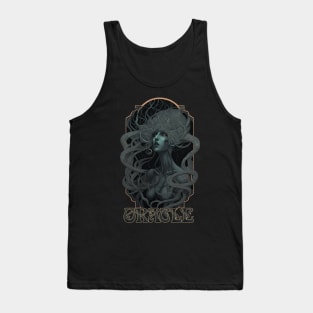 Oracle - Ancient Witch Priestess of Prophecy Art Nouveau Tank Top